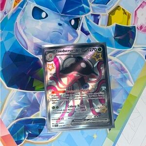 Toedscruel EX Shining Fates Holo Pokémon Card
